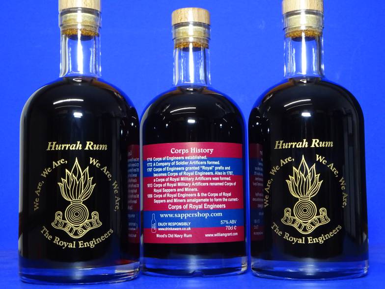 WOODS Old Navy Rum - Personalised
