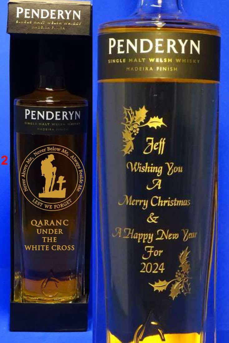 Penderyn Single Malt Welsh Whisky - Personalised