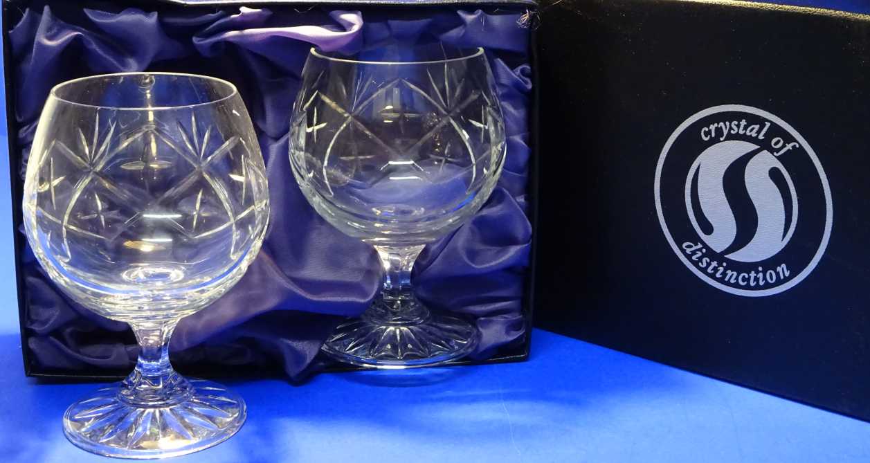 Brandy Glasses - Engraved