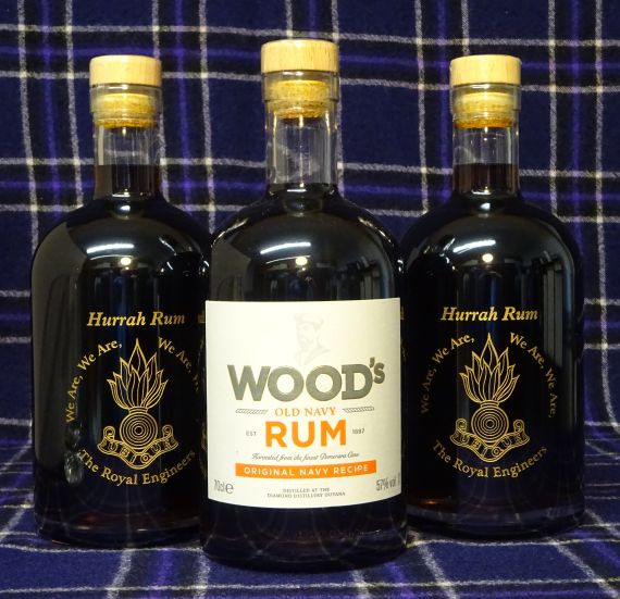 WOODS Old Navy Rum - Personalised