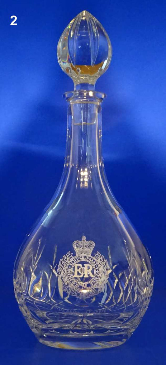 WINE DECANTER - 1 Litre Bohemia Crystal Teardrop Wine Decanter