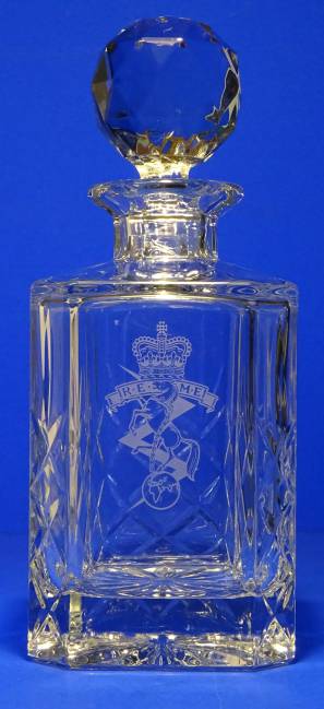 SQUARE DECANTER - Bohemia Crystal Panelled Decanter