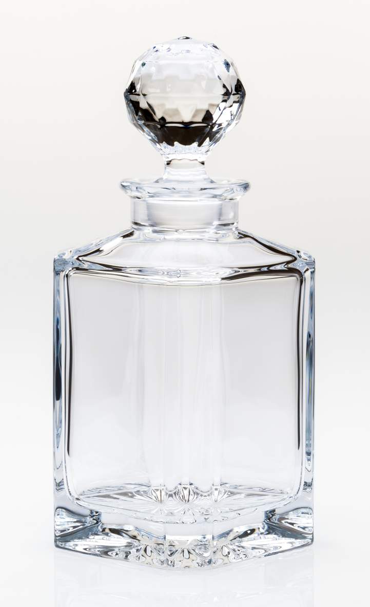 SQUARE DECANTER - Plain / Uncut on all 4 sides