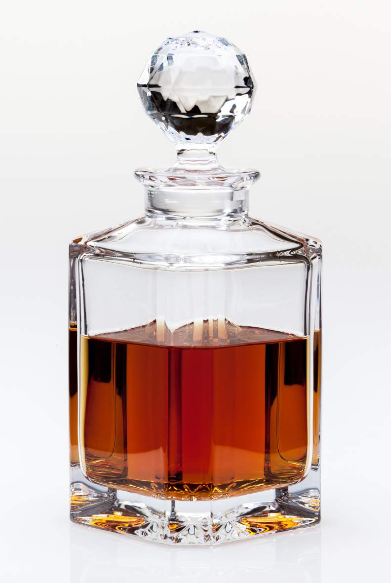 SQUARE DECANTER - Plain / Uncut on all 4 sides