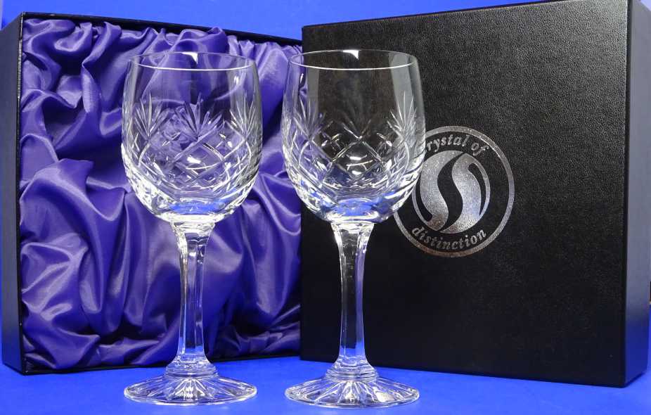 Red Wine Glasses - Engraved