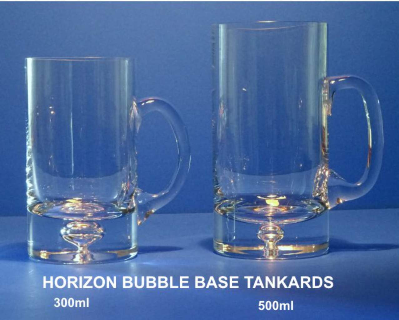 HORIZON Bubble in Base Tankard - 300ml or 500ml