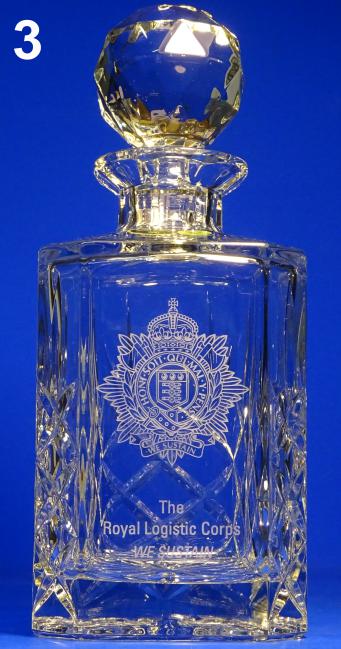 SQUARE DECANTER - Bohemia Crystal Panelled Decanter