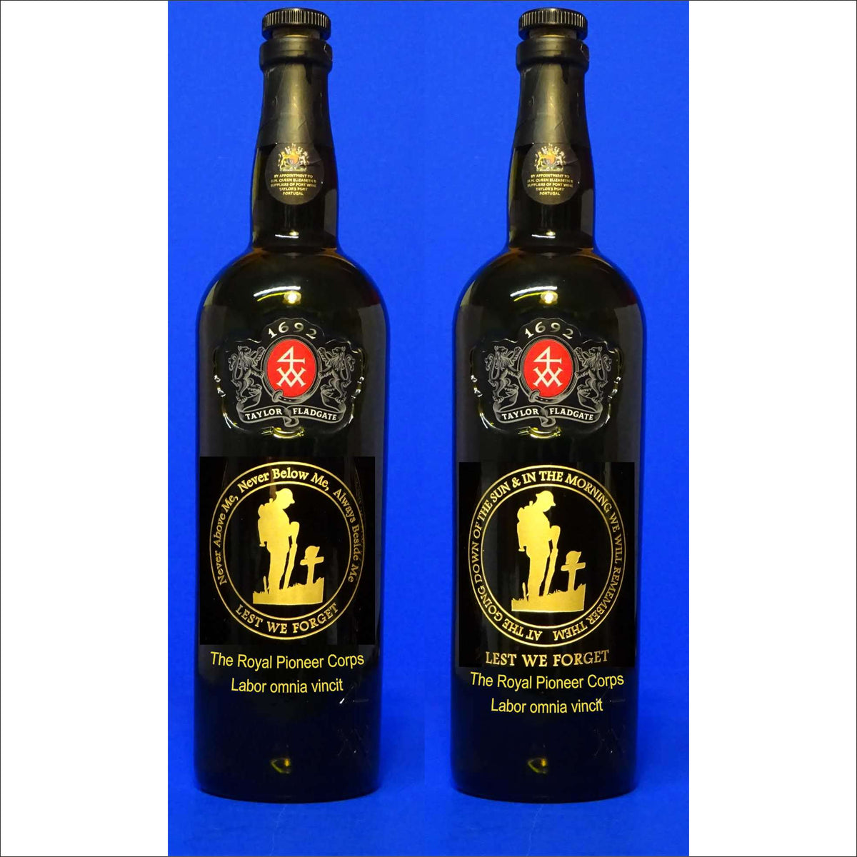 LEST WE FORGET - ENGRAVED REMEMBRANCE PORT