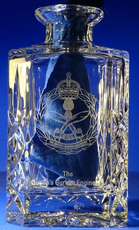 SQUARE DECANTER - Bohemia Crystal Panelled Decanter