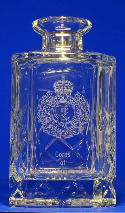 SQUARE DECANTER - Bohemia Crystal Panelled Decanter