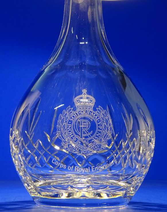 WINE DECANTER - 1 Litre Bohemia Crystal Teardrop Wine Decanter