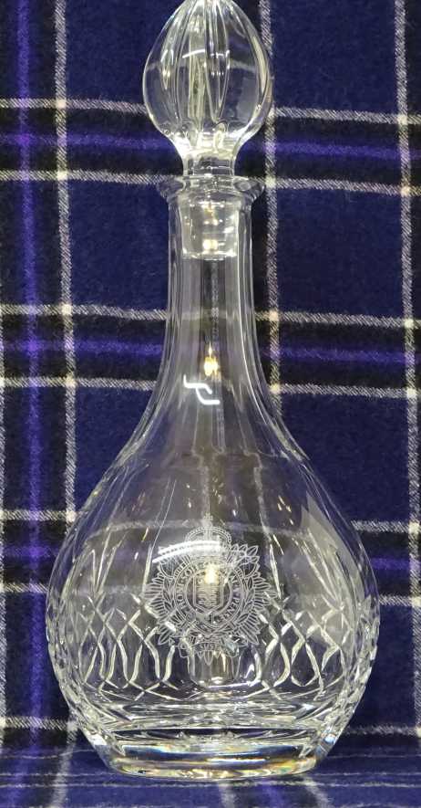 WINE DECANTER - 1 Litre Bohemia Crystal Teardrop Wine Decanter